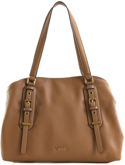 LIU JO schoudertas Mantua ECS Satchel Suede bruine