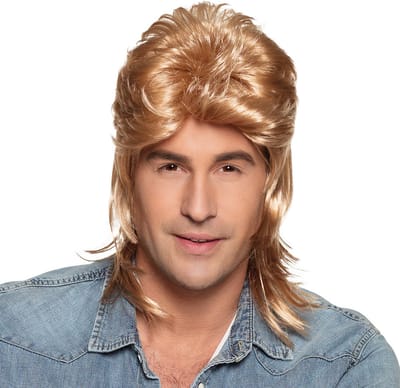 Boland - Pruik Jimmy blond Blond - Laagjes - Halflang - Mannen - -