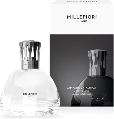 Millefiori Katalytische Geurlamp - Transparant - Aromabrander - Geurverspreider - Oliebrander