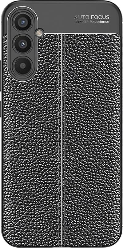Just in Case hoesje geschikt voor Samsung Galaxy A34 - TPU Hoesje Flexibel Soft Design - Zwart