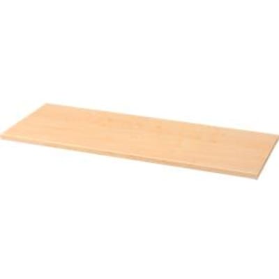 Legbord TOPAS LINE, voor archiefrekken en kasten, B 1000 mm, esdoornpatroon