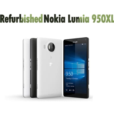 Gerenoveerde Nokia Ontgrendeld Originele Nokia 950 Dual SIM Single SIM telefoon 4G GSM 20MP 3300mAh Mobiele Telefoon Single SIM Simple Set zwart