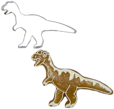 BrandNewCake Uitsteekvorm Dino Tyrannosaurus RVS 10cm