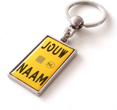Kenteken met Jouw Naam of Tekst - Scooter Kentekenplaat - Cadeau - Verjaardag - Kerst - Kado - Valentijn - Gepersonaliseerd Cadeau