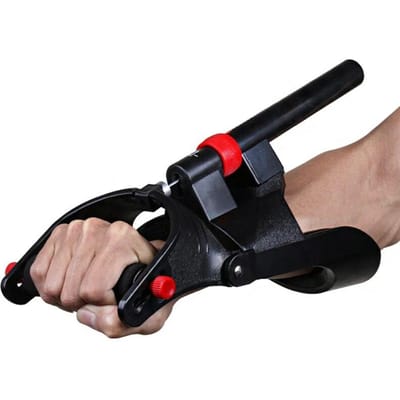 Handgreep Exerciser Trainer Verstelbare anti-slip handpolsapparaat Power Developer Krachttraining Onderarmarm Gymapparatuur gray