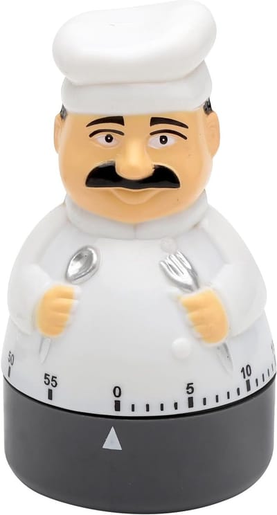 SnelShoppen - Egg Alarm Clock Mechanische Keuken Timer - Korte Timer Roze - Grappige Eivormige Keukentimer voor Kinderen en Volwassenen - Herbruikbaar