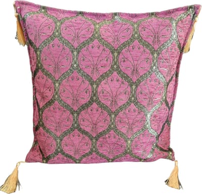 Kussenhoes 43x43 cm | Authentieke Turkse Motieven | Luxe Chenille Stof
