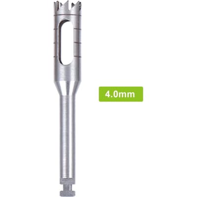 1 pièce en acier inoxydable pour implant dentaire, foret trépano osseux, outil de plantation de racine dentaire, instrument de dentiste orange