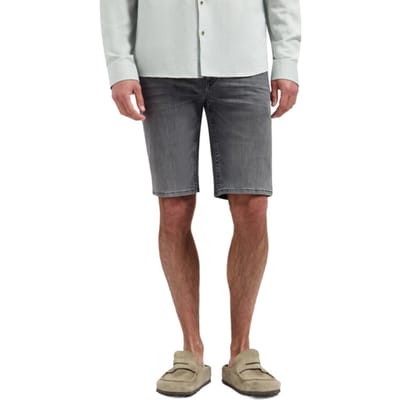 NO-EXCESS grijze heren broek   Stonewash wassing   Regular fit   5-Pocket zakken   Knoop- en ritssluiting   Regular waist Grijs 30