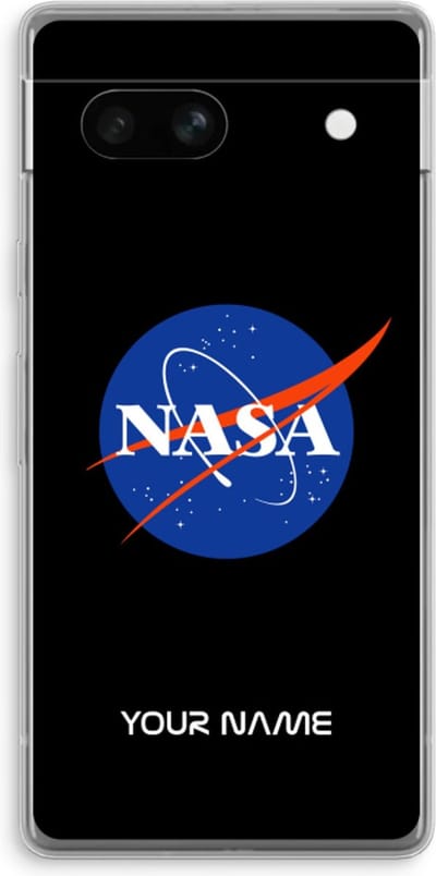 Gepersonaliseerd - Case Company® - Hoesje geschikt voor Google Pixel 7A hoesje - NASA - Soft Cover Telefoonhoesje - Bescherming aan alle Kanten en Schermrand