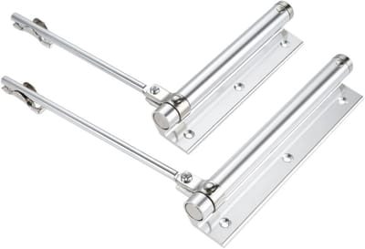 Deurdranger - Automatische Deurcloser - Veilig Sluiten - Verstelbare Veersterkte - Eén Maat - Zilver