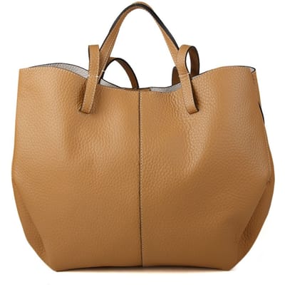 Giulia Monti Schoudertas Grijs Beige
