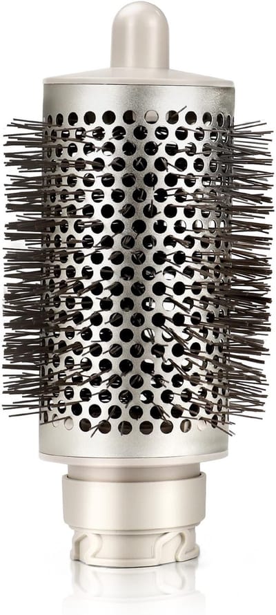 Dailygoods - Grote ronde volumeterende borstel - Haardrogeraccessoire - Voor recht golvend en krullend haar - Ideaal voor volumineuze styling - Geschi...