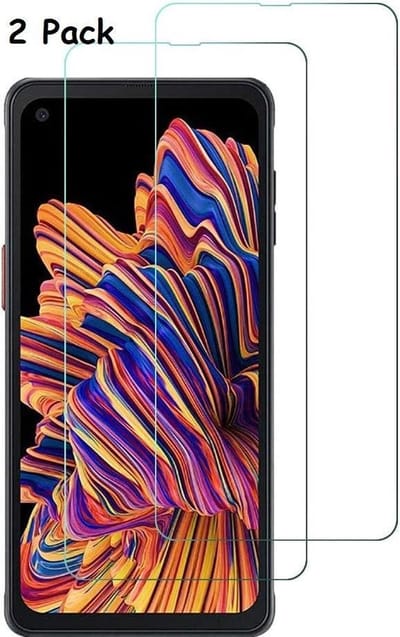 Screenprotector Geschikt voor Samsung Galaxy Xcover Pro Screenprotector 2 Pack / Tempered Glass