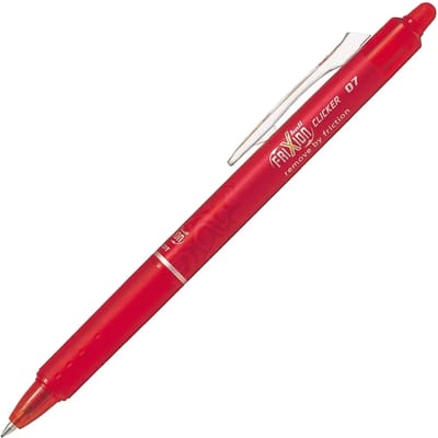 Pilot FriXion Ballpen 0.7mm Clicker  – Doos van 12 stuks - Rood