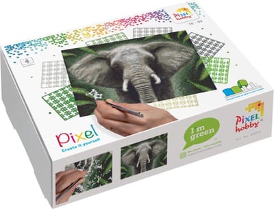 Pixelhobby geschenkverpakking Olifant 90095