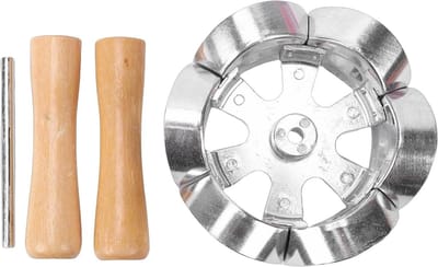 Donutsteker Bakvorm - Donuts Gebak - Thuis Bakken - Aluminiumlegering - Lichtgewicht Compact - Zilverkleurig