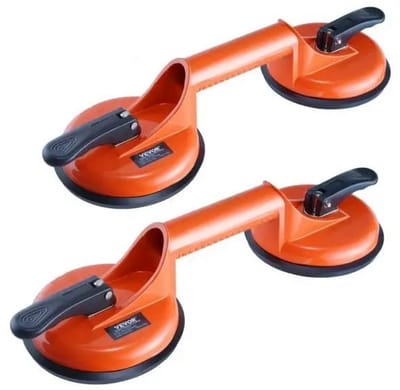 Betaalbare Goederen® zuignap - vacuum - 2x - zuignap glasdrager - zuignap glasplaat - glasdrager - vacuum zuignap haak - klussen - raam - glas