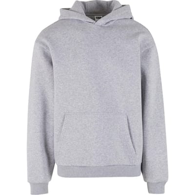 Urban Classics - Fluffy Hoodie/trui - S - Grijs
