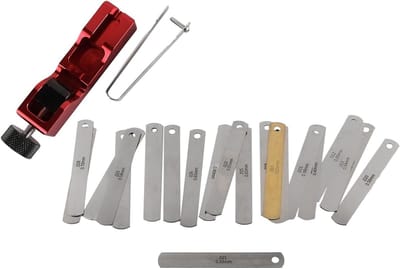 Bougie Afstelset - Voelermaat Gereedschap - Motoronderhoud - Precisie Afstelling - 10-16mm - Rood