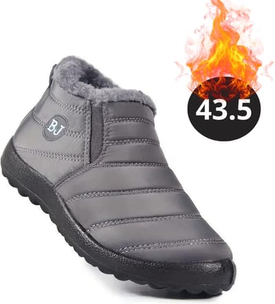 Nivard Snowboots - Sneeuwschoenen - Sneeuwboots - Dames - Wintersport - Ski - Skischoenen - Grijs - 43.5 - Laag
