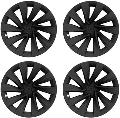 Fab.Labs Wieldoppen Tesla Model Y Juniper 2025+ - 20 inch - set van 4 - matzwart