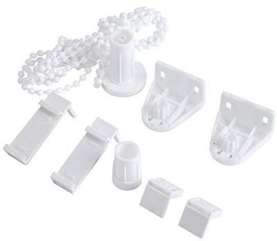 Dailygoods- Blindwalze Hoogwaardige Koppeling - Beugel - Reparatieset - Voor Jaloezieën - Voor Buizen 17-18 mm - Eenvoudige Installatie