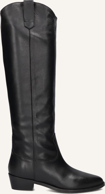 Notre-V 39495 Laarzen - Leer - Dames - Zwart - Maat 36