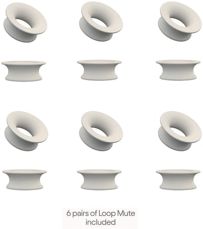 Silicone ronde oorstoppen Extra ruis van 5 dB op aanvraag Verstelbare accessoires - 12 stuks