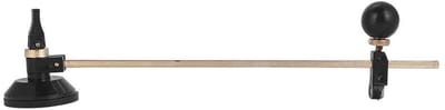 Dailygoods- Glassnijder Professioneel - Verstelbare Cirkelsnijder - 6 Wiel Kompassen - Zuignap - Cirkeldiameter 60 cm - Lichtgewicht 162 g