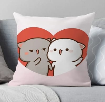 Velvet Cuddle Cats Collection kussenhoes - 45x45 cm