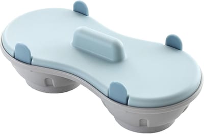QTTVBTNA -Magnetron Eierkoker voor 2 Eieren – Snel en Gezond Koken, Eivorm Stomer met Afvoergaatjes – Geschikt voor Magnetron, Vaatwasserbestendig, Praktische Eierboiler (Blauw)
