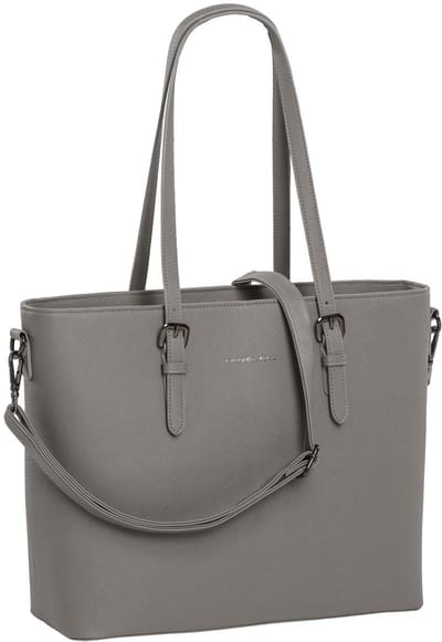 Daniel Ray Lithgow Shopper Laptoptas tot 15.6 inch - Lichtgrijs