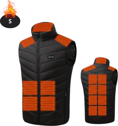 Livano Verwarmde Bodywarmer - Elektrische Bodywarmer - Heated Vest - Jas - Kleding - Oplaadbaar - Heren - S