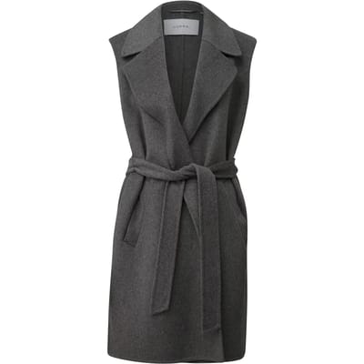 Mouwloos Vest met Revers Dames COMMA