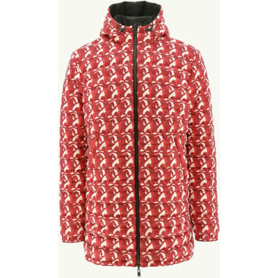 JOTT Amsterdam Monogram Jacket Army / Monogram Fire Size: S | Winter Jackets Outlet | Heren | Bruin