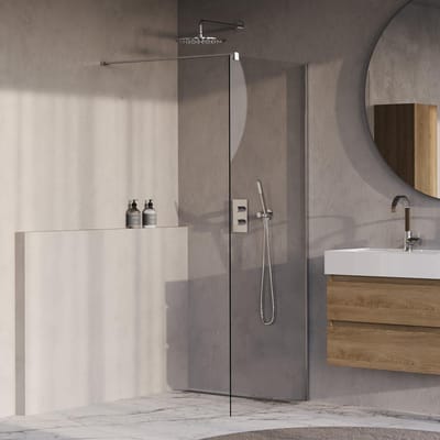 Brauer Oblivion - Inloopdouche - Helder Glas - 70 x 200 cm - incl. Glascoating - Chroom