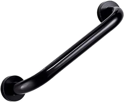 Veiligheidshandgreep - Steunbeugel Badkamer - Ondersteuning Thuis - Antislip Grip - 40 cm - Zwart