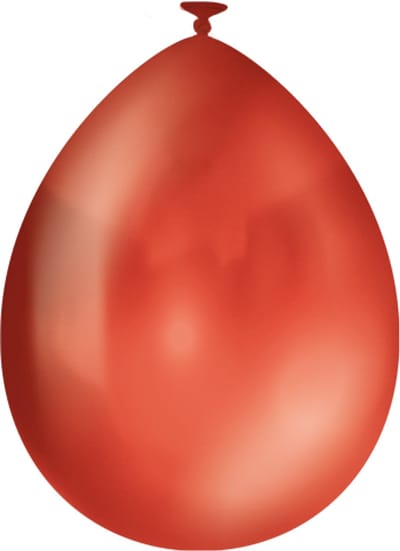 Metallic rode ballonnen - 50 stuks - Premium latex ballonnen - Feestversiering - Feestballonnen voor ieder feest