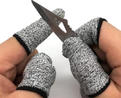 Igoods Vingerbeschermers - 20 Stuks - Vinger Condooms - Vingerhoed - Snijbestendig - Bescherming Tool