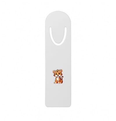Hacebo® - Tijgers metalen boekenlegger - Tijger - Dieren liefhebbers - Katachtigen - dierentuin - koning van de jungle Bladwijzer boekenleggers - 12.7 cm x 3.2cm