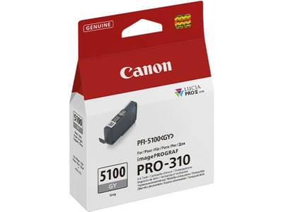 Canon PFI-5100 GY inktcartridge 1 stuk(s) Origineel Grijs