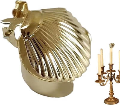 Kaarsenblusser - Kaarsendover Conch - Veilig Kaarsen Doven - Roestvrij Staal - Tot 2.5 cm - Zilver