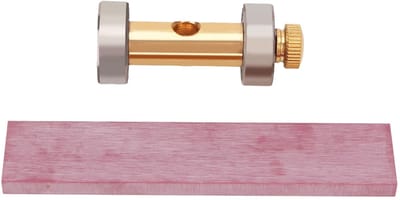 Allecto - Fockety Schroevendraaier Slijpgids - 3000 Grit Slijpsteen - Perfect voor horlogemakers - Professioneel gereedschap - Precisie slijpen - D...