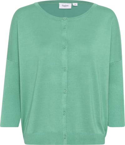 Saint Tropez MilaSZ Rib SL Cardigan Dames Vest - Maat L