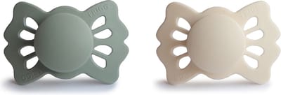 Frigg Fopspeen Lucky Cream/Sage T1 0-6mnd (2 stuks)