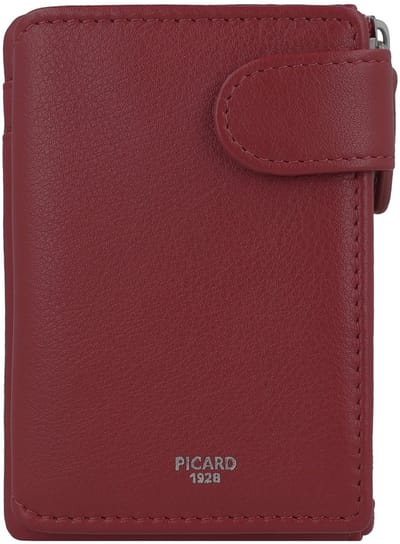 Picard Bingo Sleutel portemonnee Leer 12 cm - rot