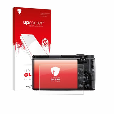 upscreen - Screenprotector voor Ricoh GR IV HDF 2025 - Folie Beschermfolie Beschermglas transparant