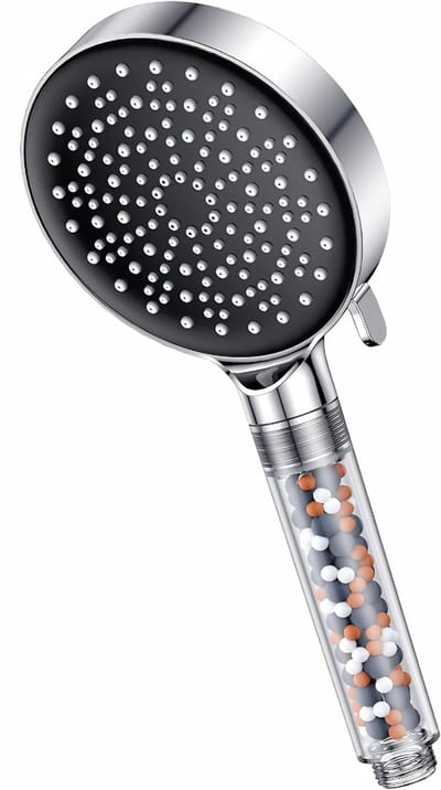 AHD® Douchekop - Doucheslang - Doucheset - Douchekop met Slang - Chrome - 28cm x 12cm x 6cm