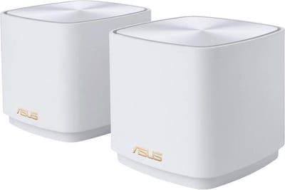 ASUS ZenWiFi XD4 Plus - AiMesh - Mesh Wifi - Wit - 2-pack - Wandmontage
